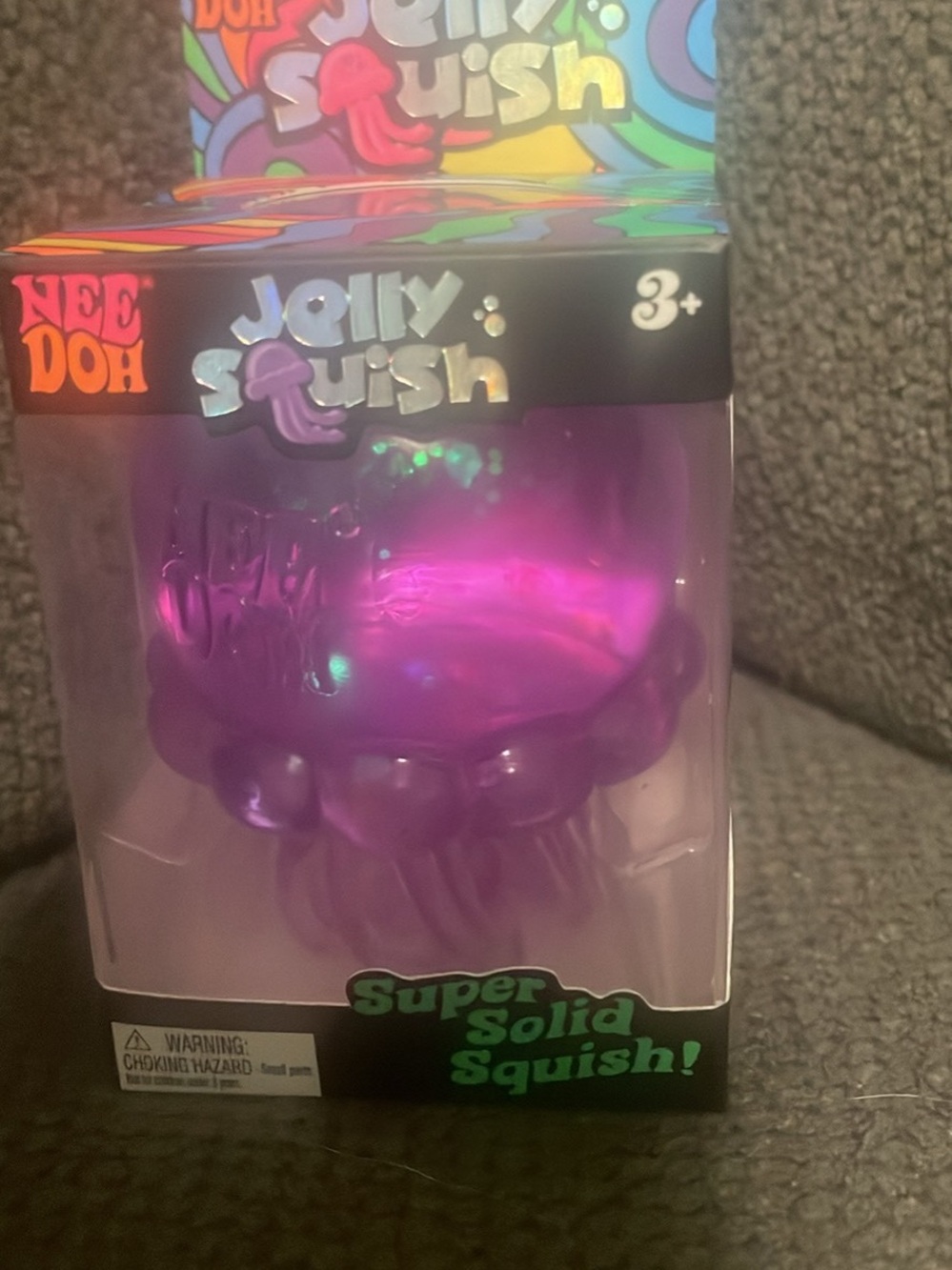 Jolly Squish Purple Super Solid Squish Toy